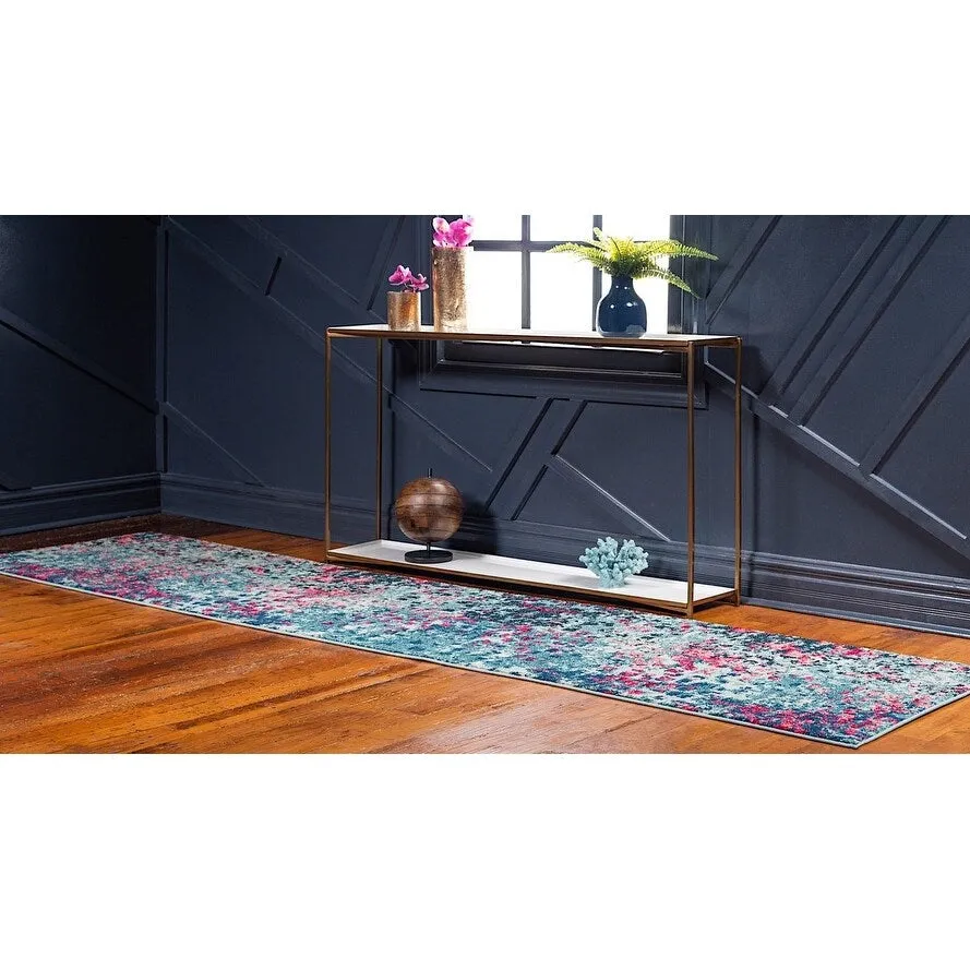 Contemporary Zhale Collection Area Rug