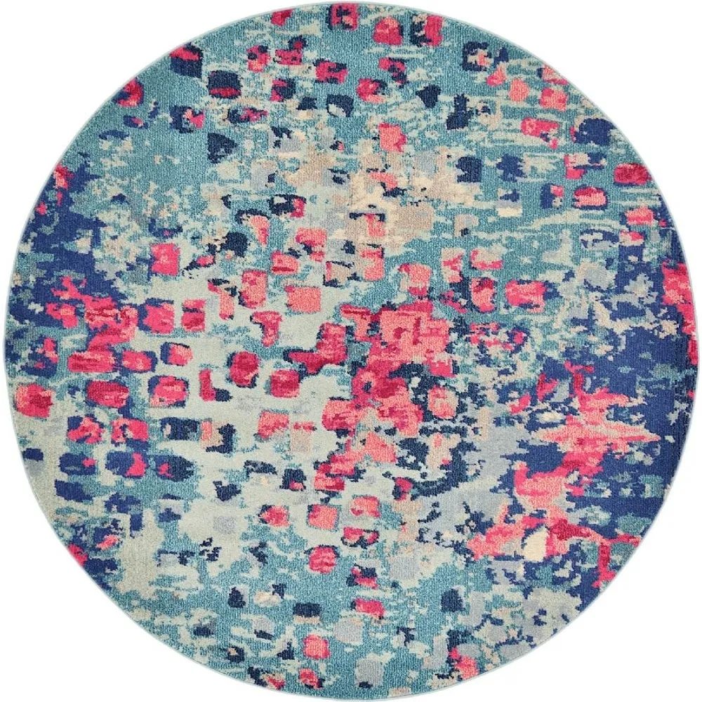 Contemporary Zhale Collection Area Rug