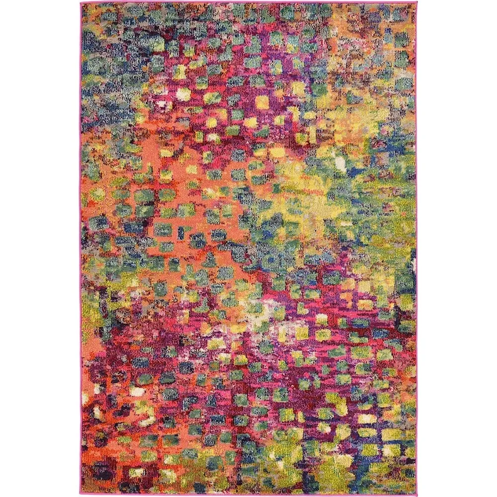 Contemporary Zhale Collection Area Rug