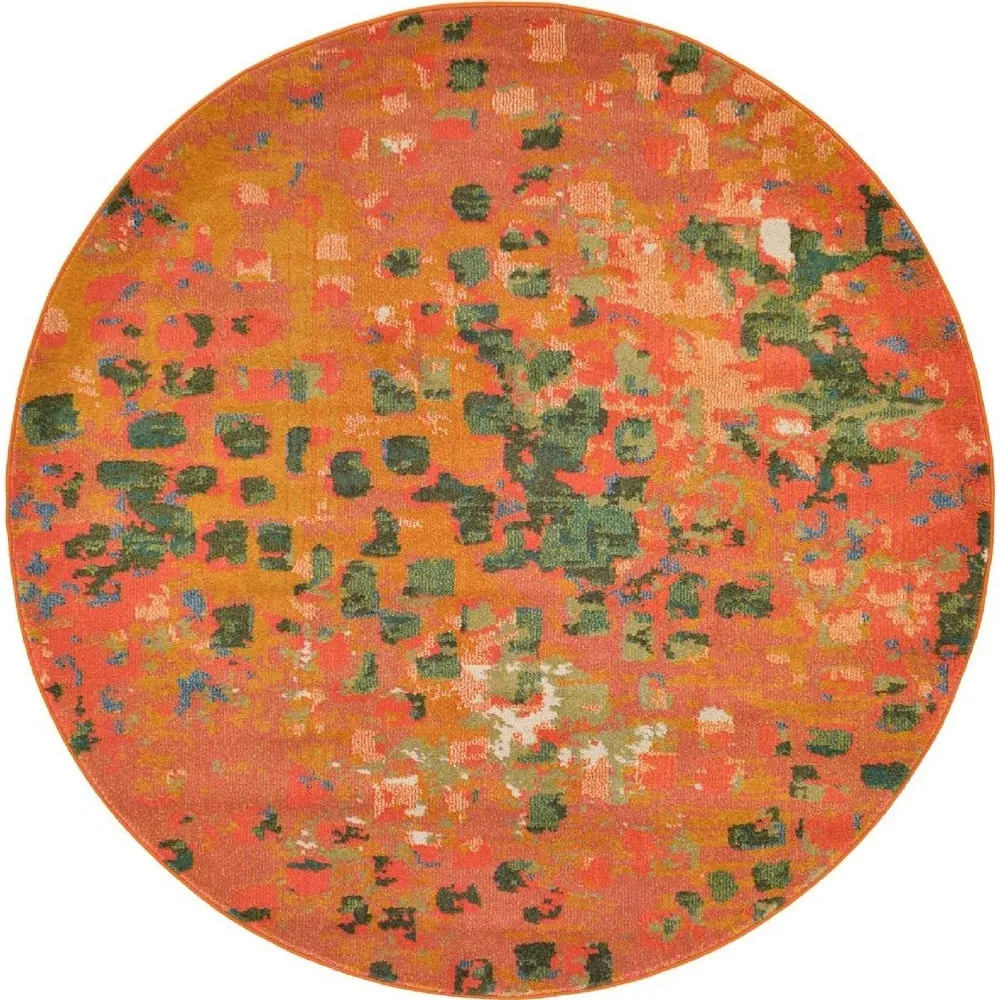 Contemporary Zhale Collection Area Rug