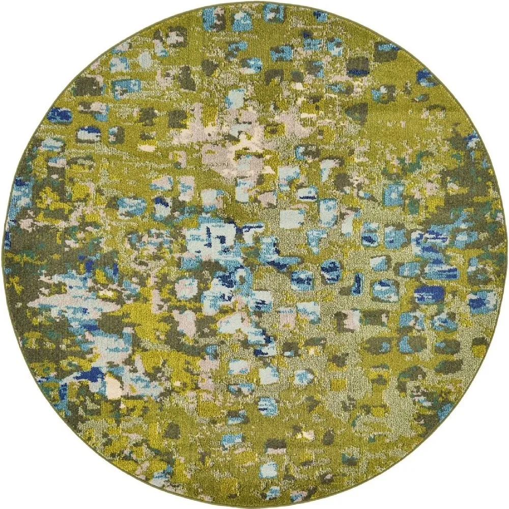 Contemporary Zhale Collection Area Rug