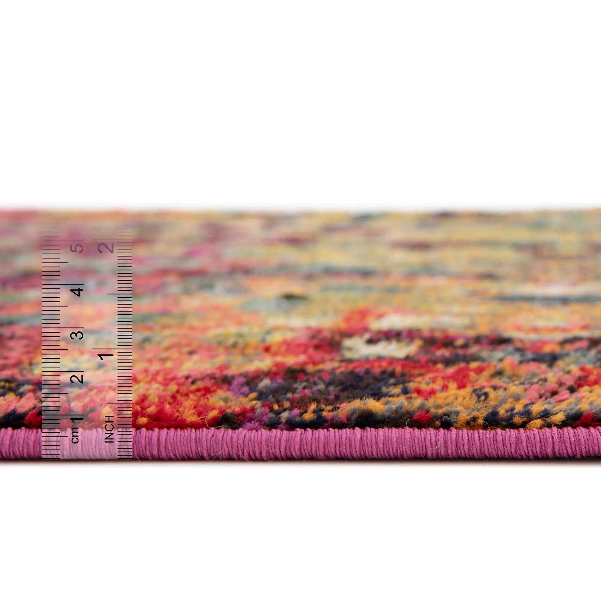 Contemporary Zhale Collection Area Rug