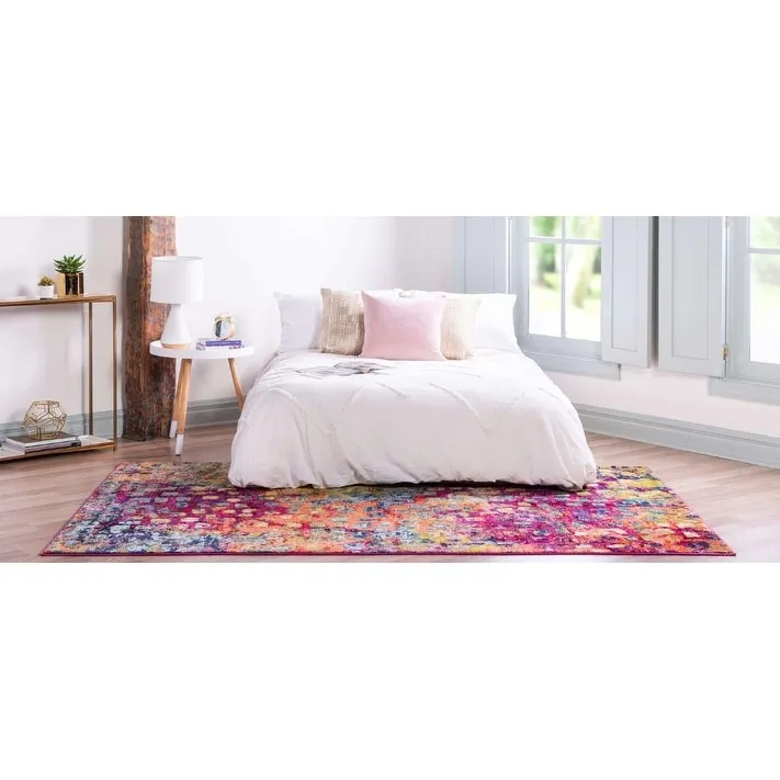 Contemporary Zhale Collection Area Rug