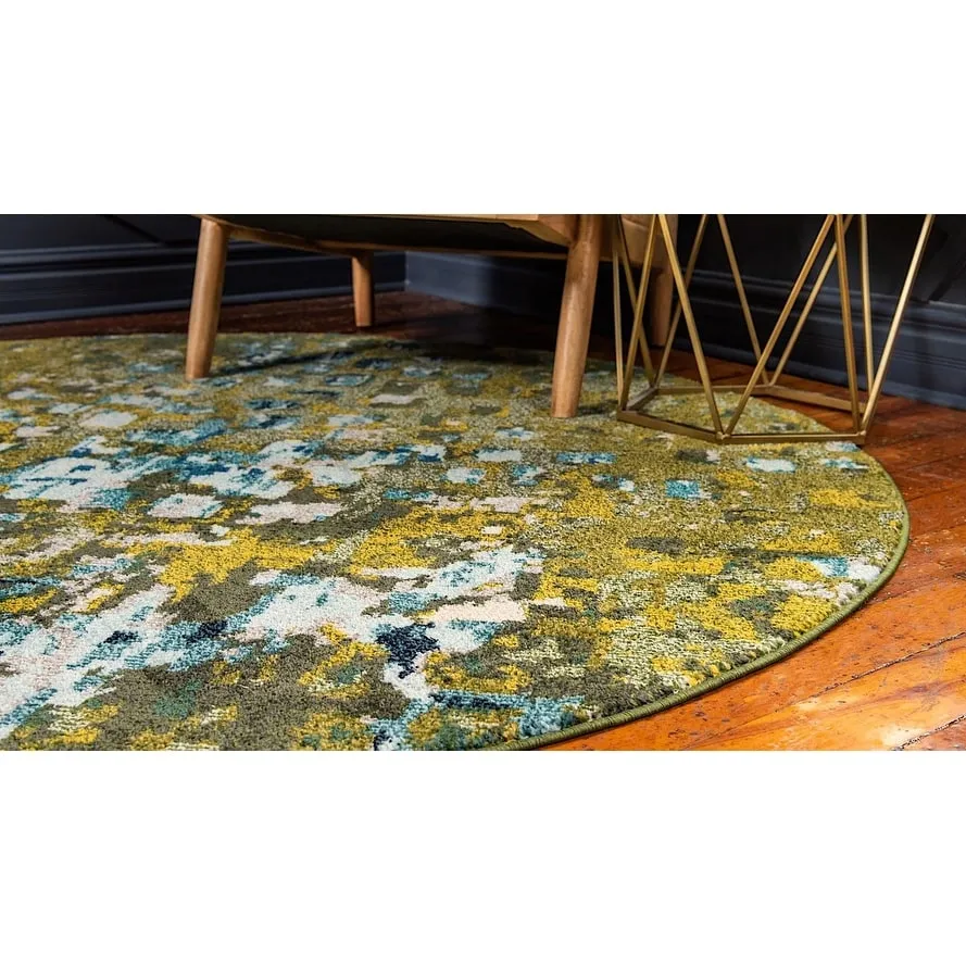 Contemporary Zhale Collection Area Rug