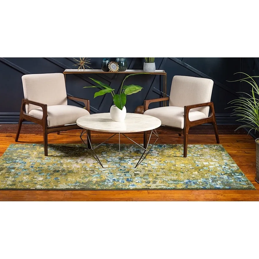 Contemporary Zhale Collection Area Rug