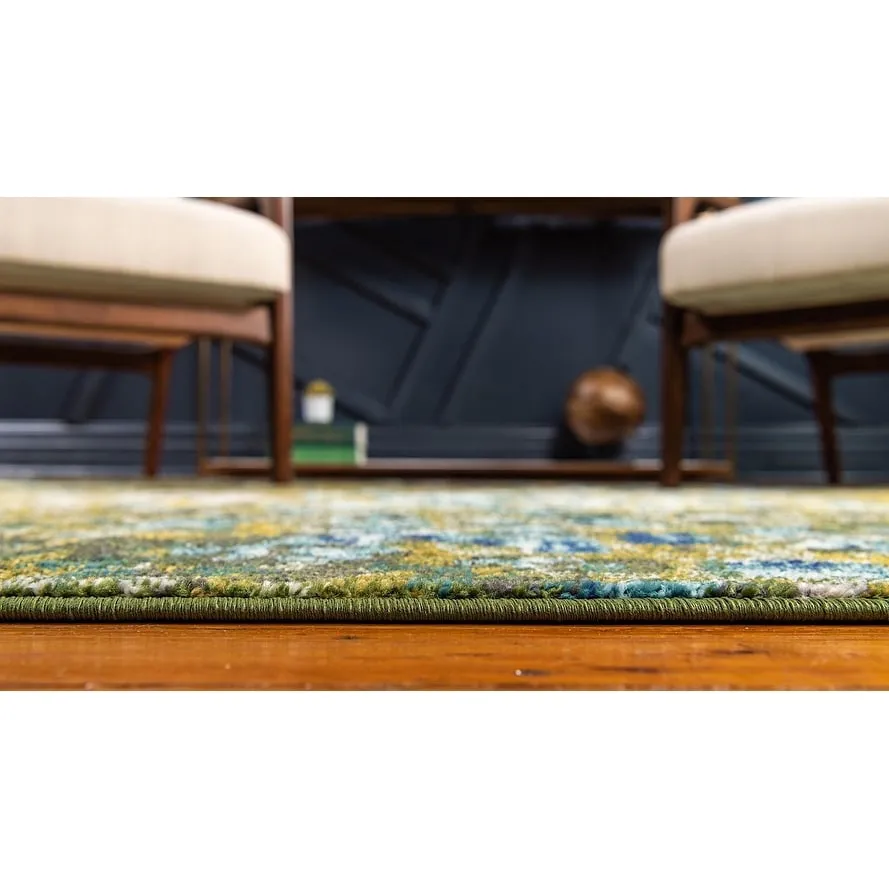 Contemporary Zhale Collection Area Rug
