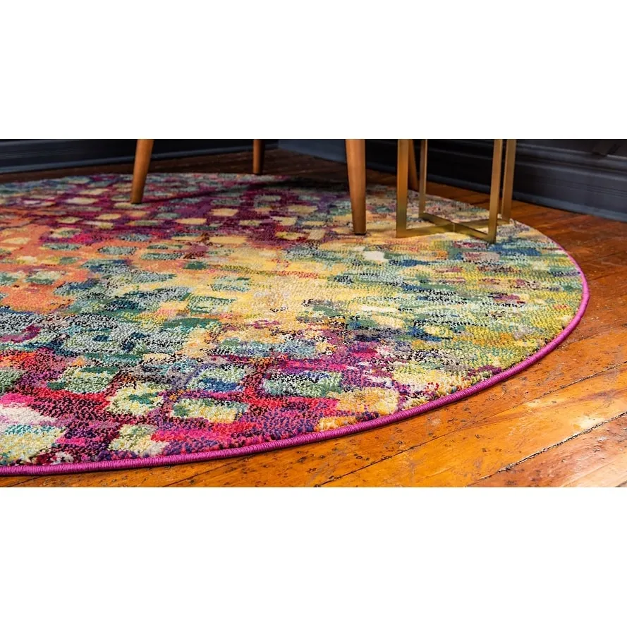 Contemporary Zhale Collection Area Rug
