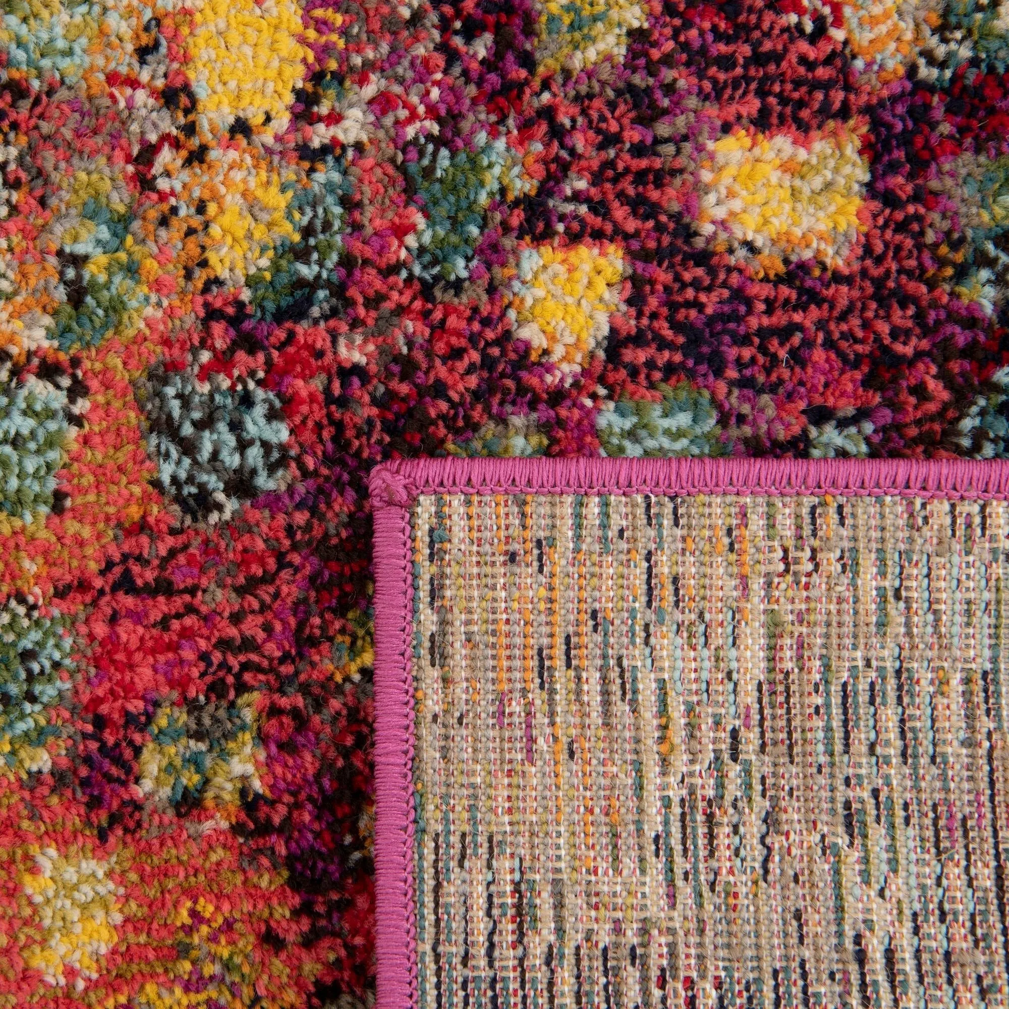 Contemporary Zhale Collection Area Rug