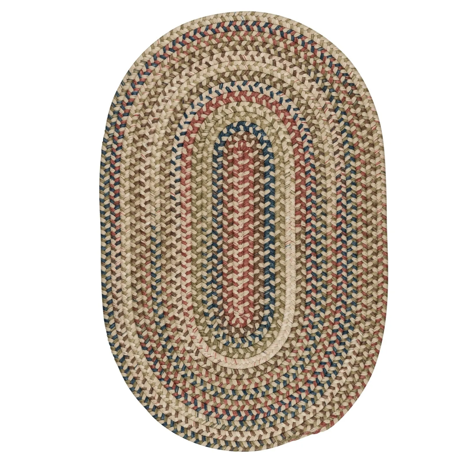 Copper Grove Coconino Transitional Braided Area Rug