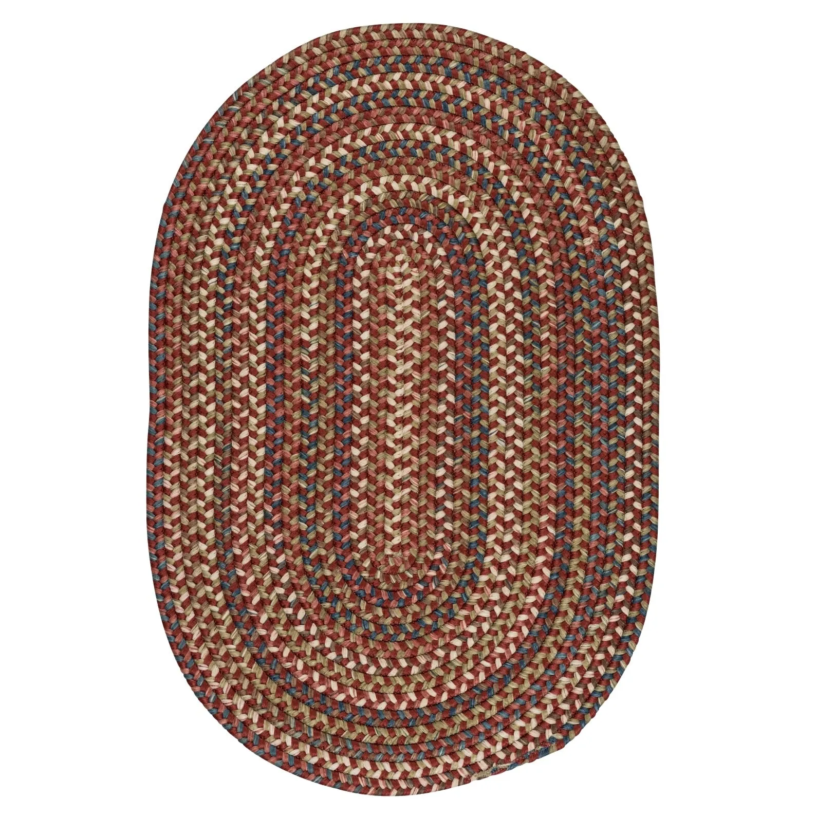 Copper Grove Coconino Transitional Braided Area Rug
