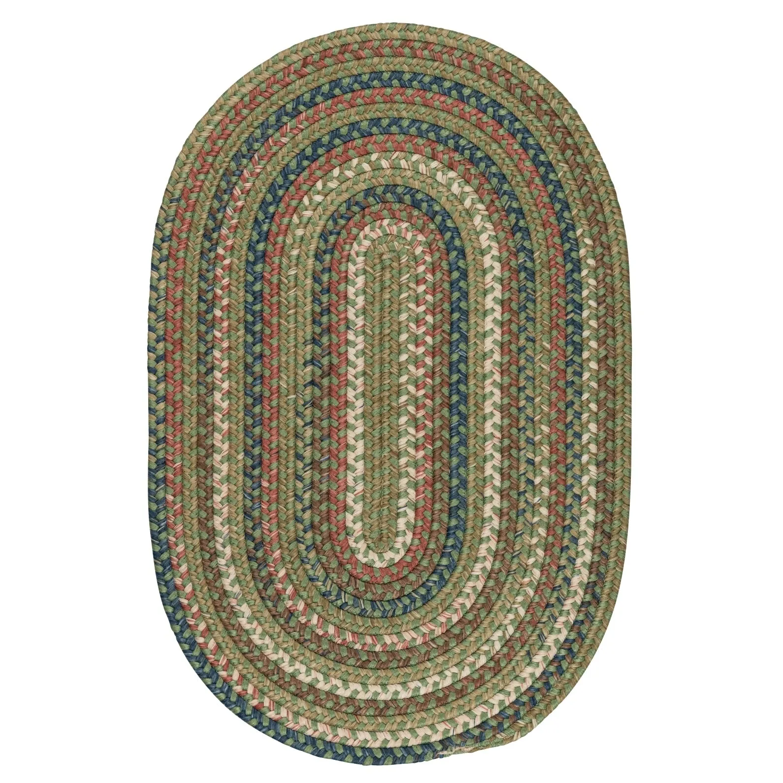 Copper Grove Coconino Transitional Braided Area Rug