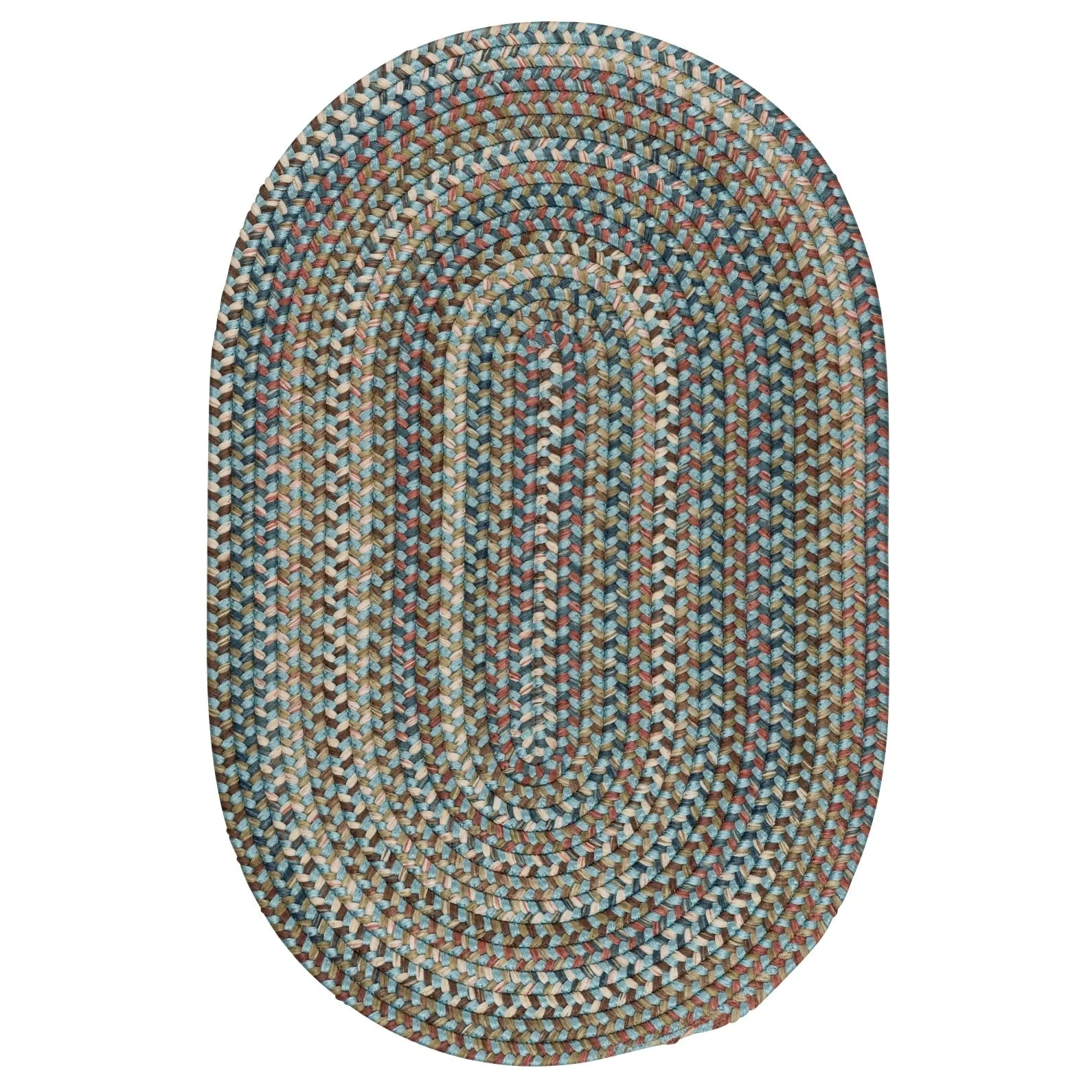 Copper Grove Coconino Transitional Braided Area Rug