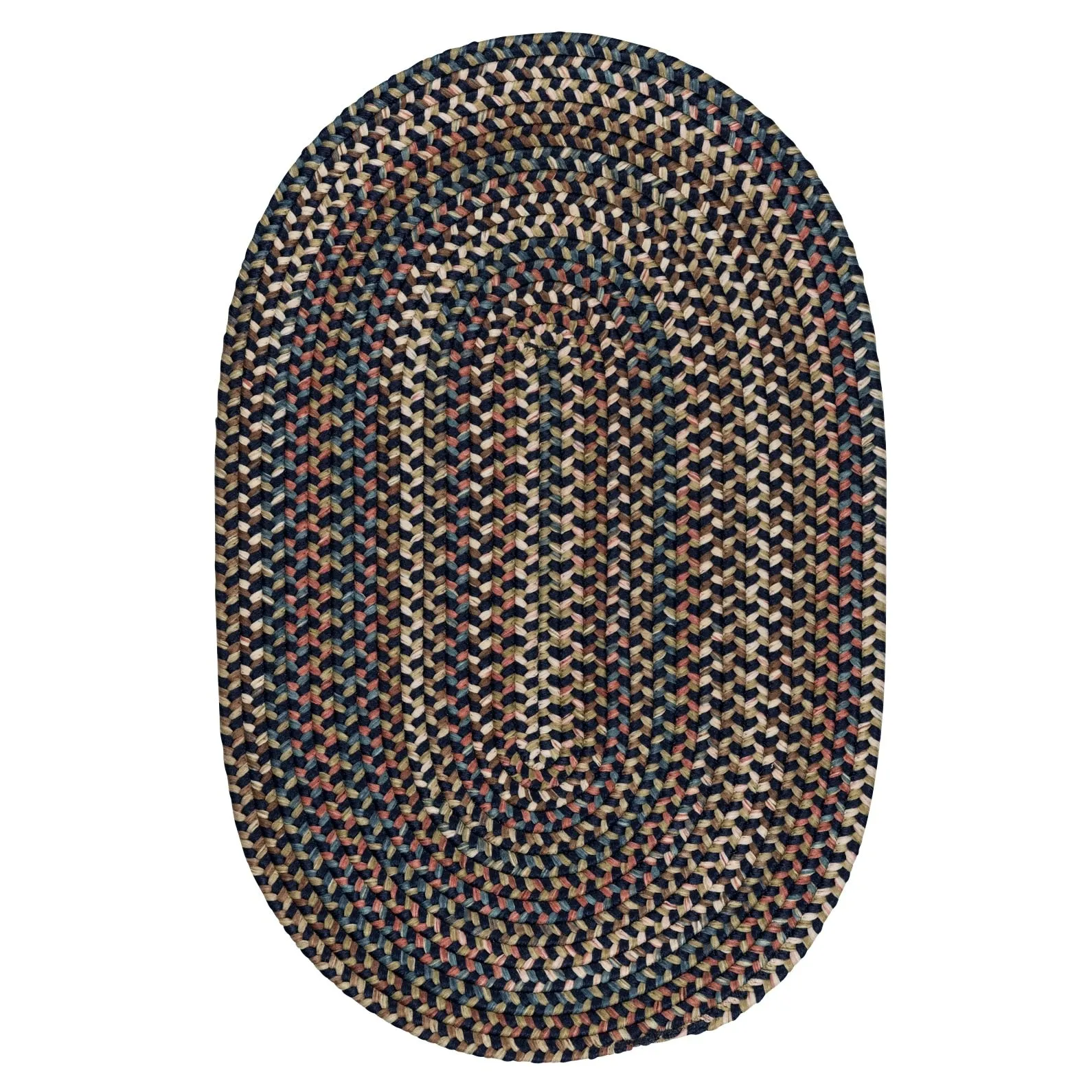 Copper Grove Coconino Transitional Braided Area Rug