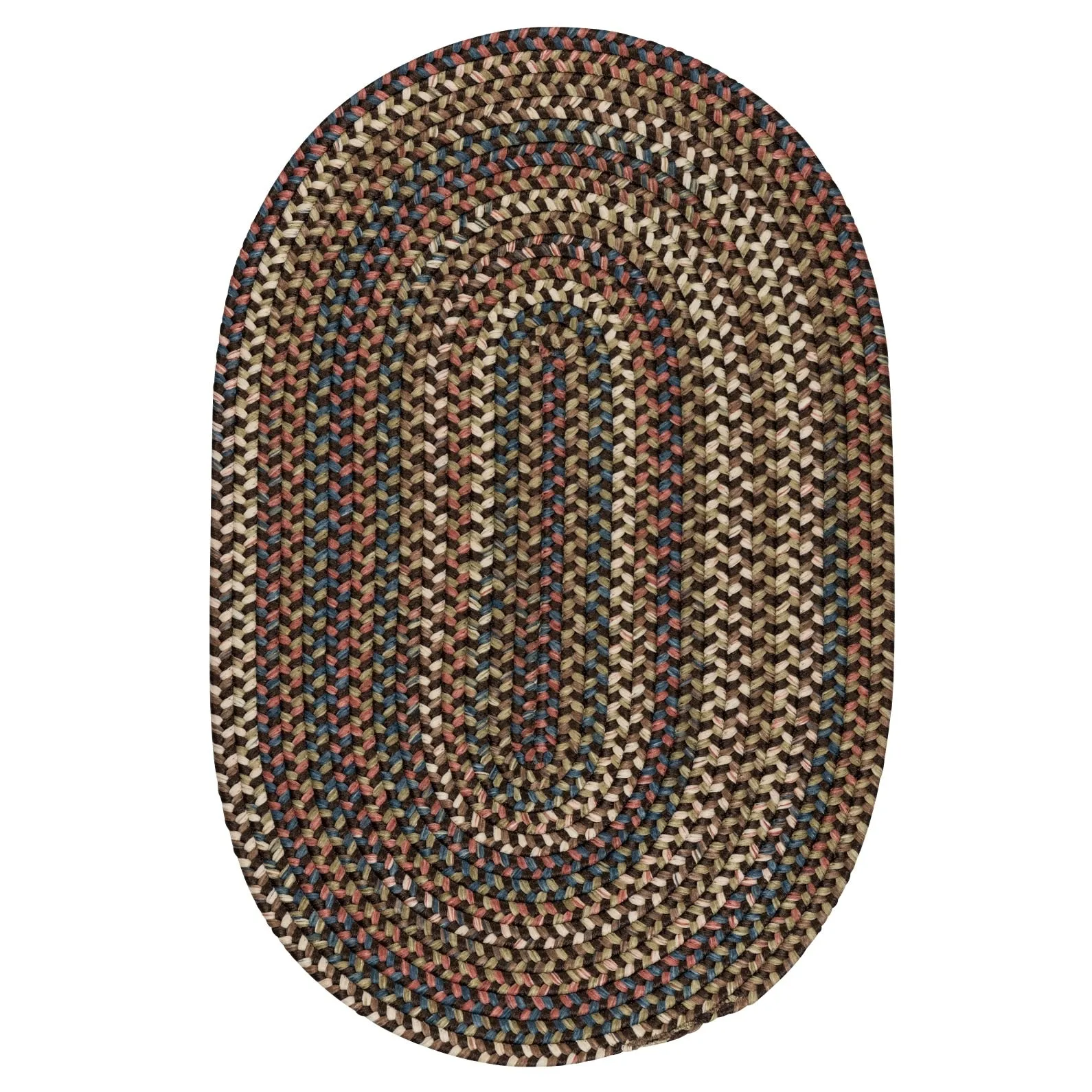 Copper Grove Coconino Transitional Braided Area Rug