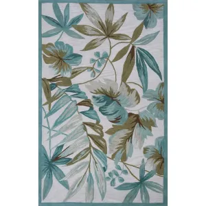 Copper Grove Hollabrunn Blue Tropical Botanicas Rug