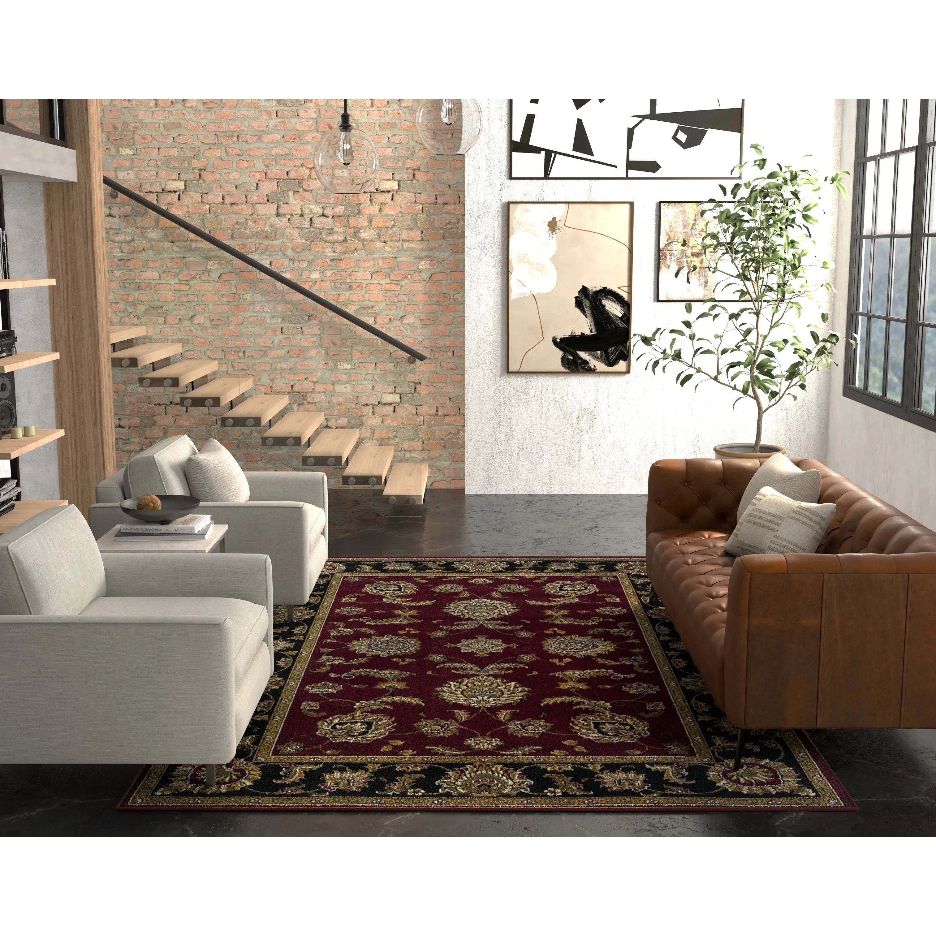 Copper Grove Legacy & Elegence Traditional Area Rug