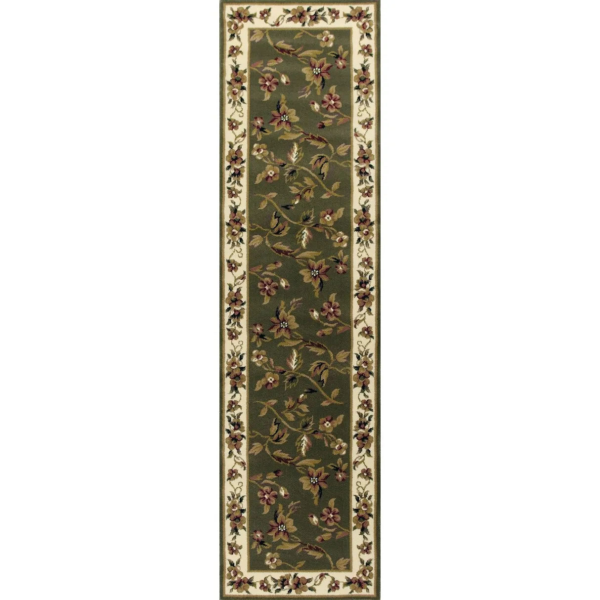 Copper Grove Veit Ivory Classic Floral Area Rug
