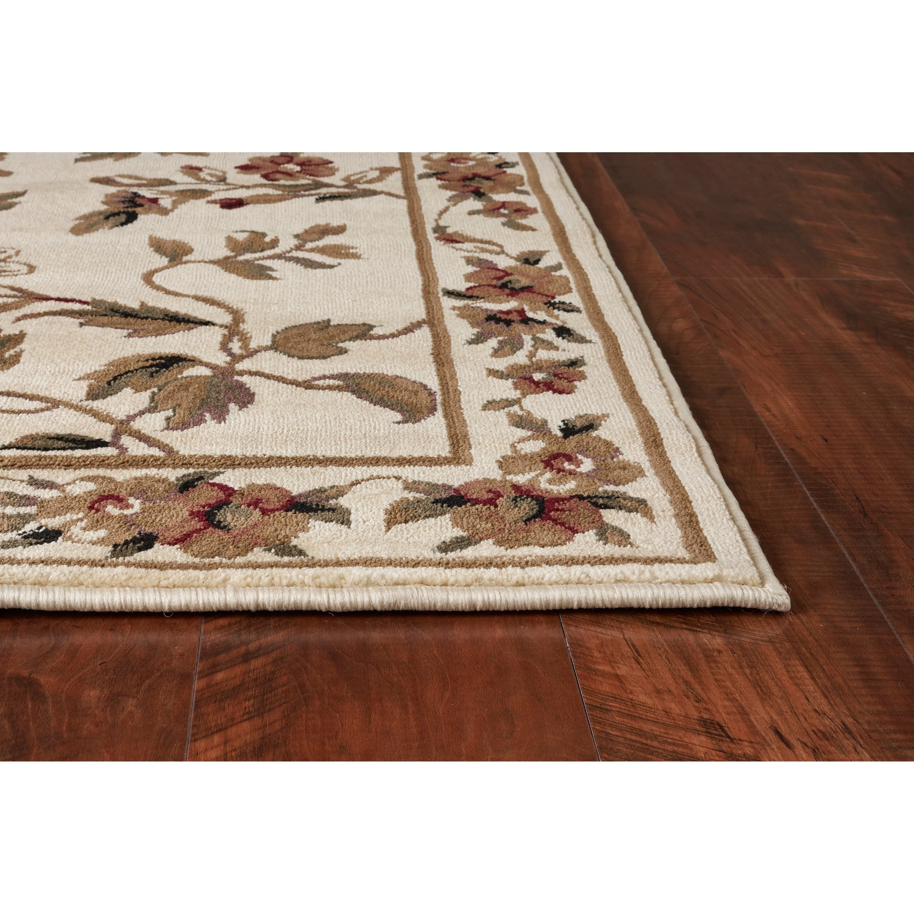 Copper Grove Veit Ivory Classic Floral Area Rug
