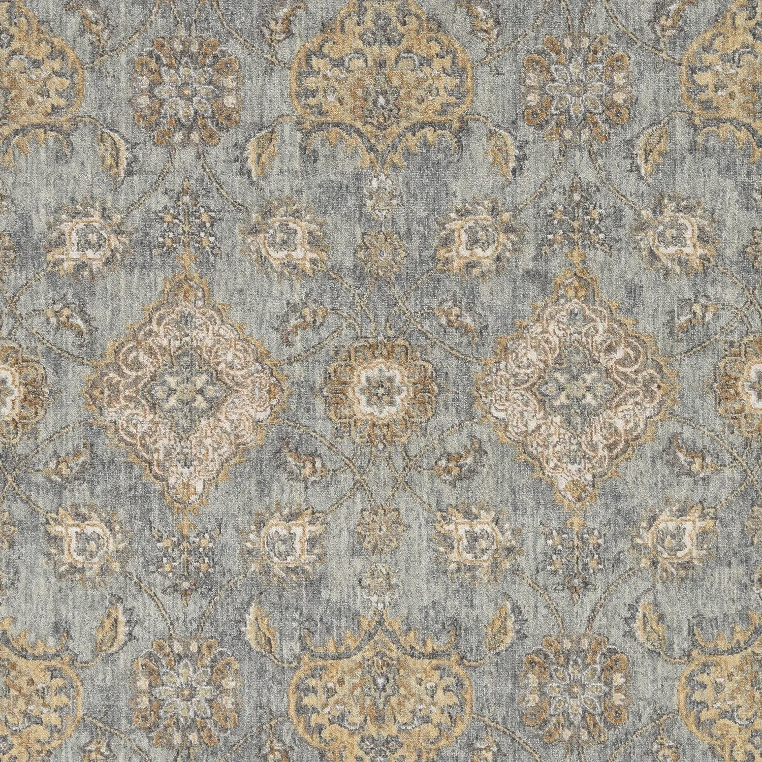 Copper Grove Wool Distressed Traditional Ivory Area Rug