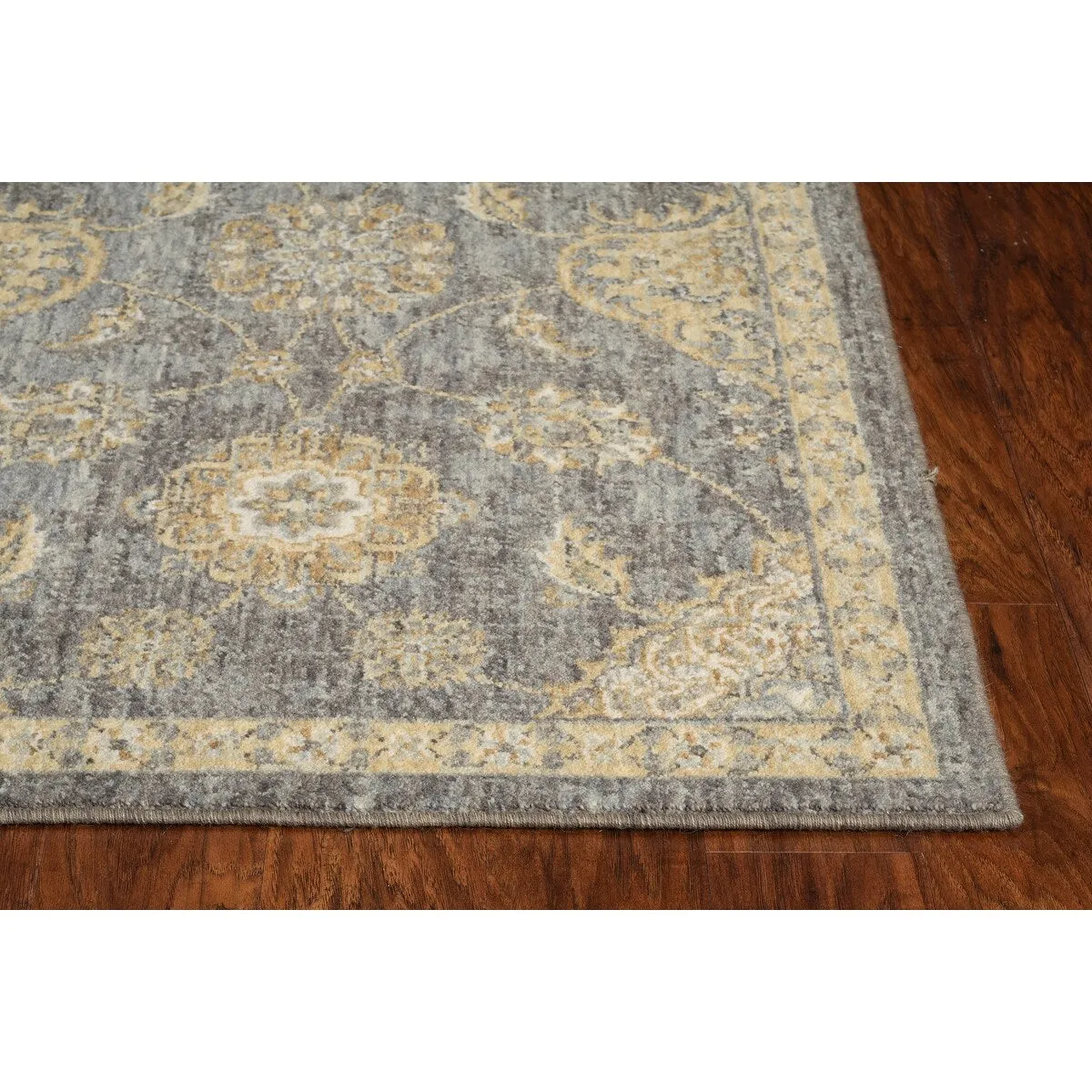 Copper Grove Wool Distressed Traditional Ivory Area Rug
