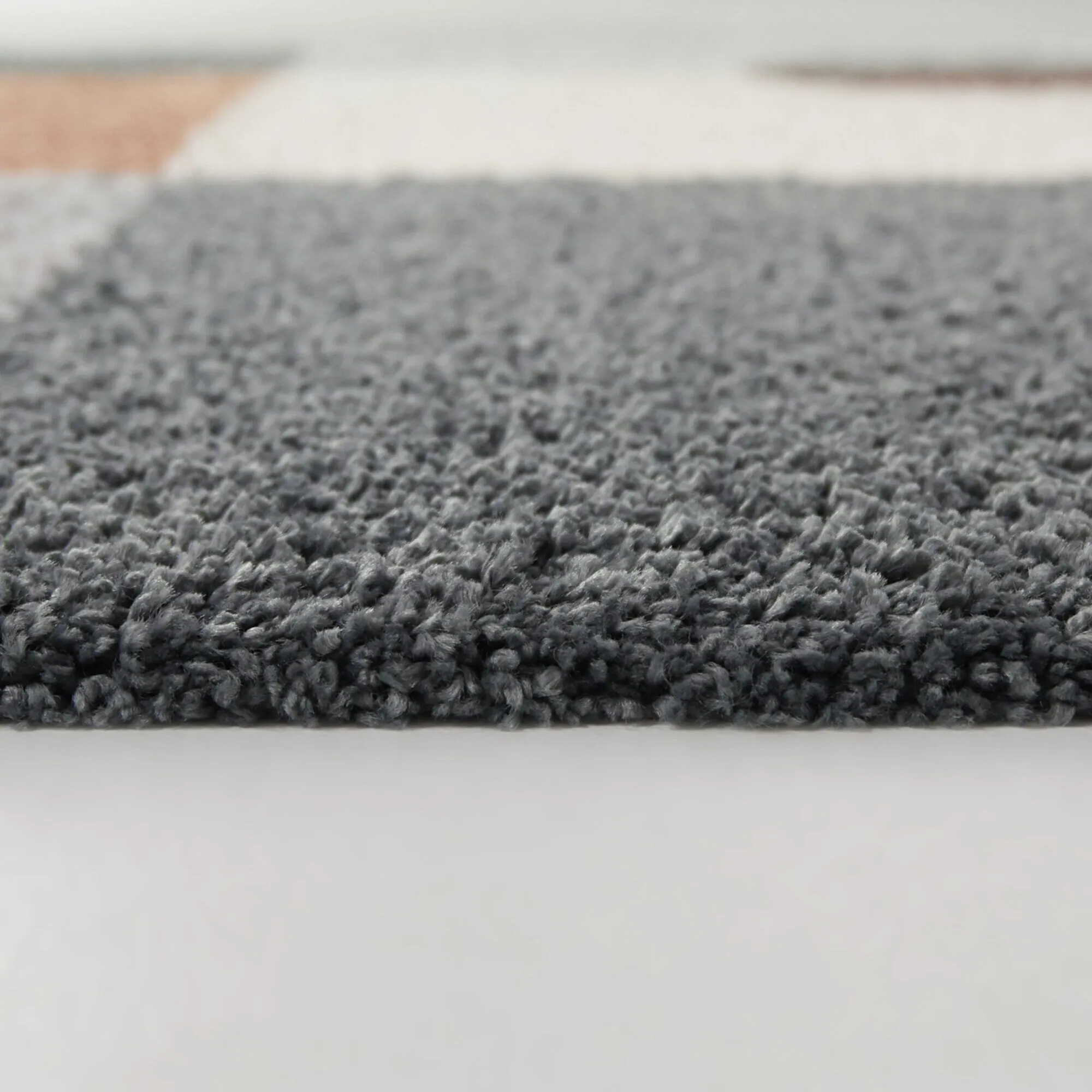 Cubitt Modern Geometric Shag Area Rug