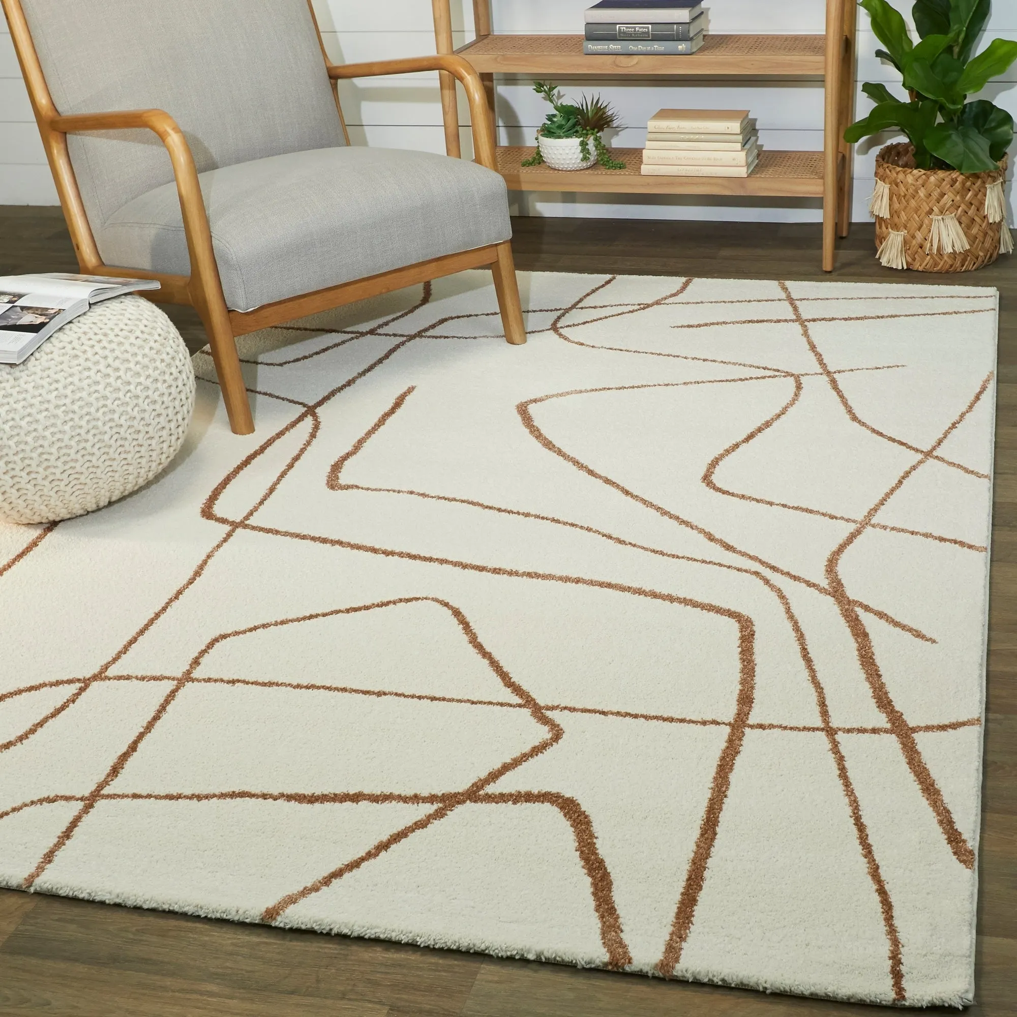 Descartes Abstract Modern Area Rug