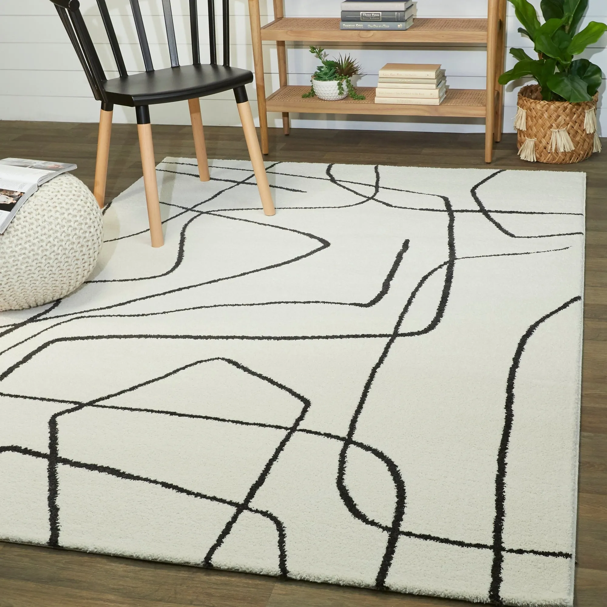 Descartes Abstract Modern Area Rug