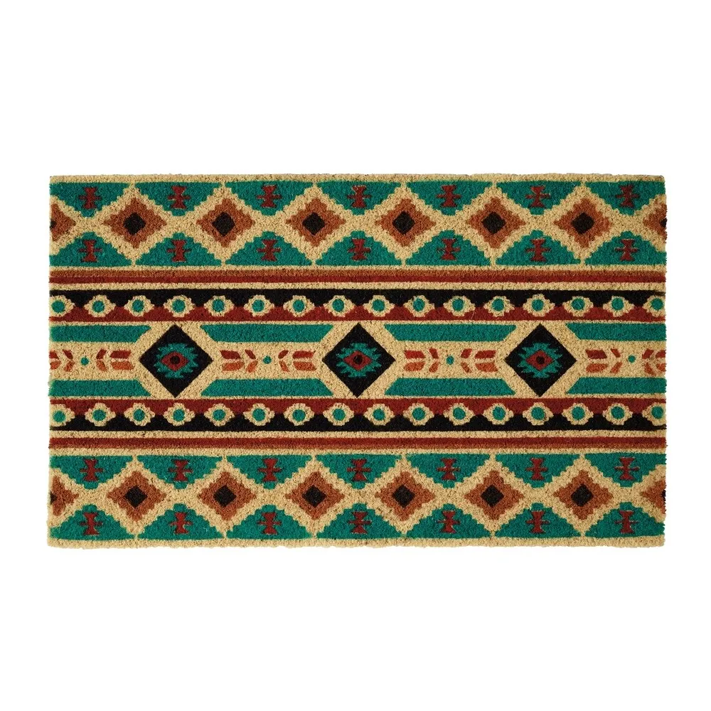 DII Blue Peonies Doormat