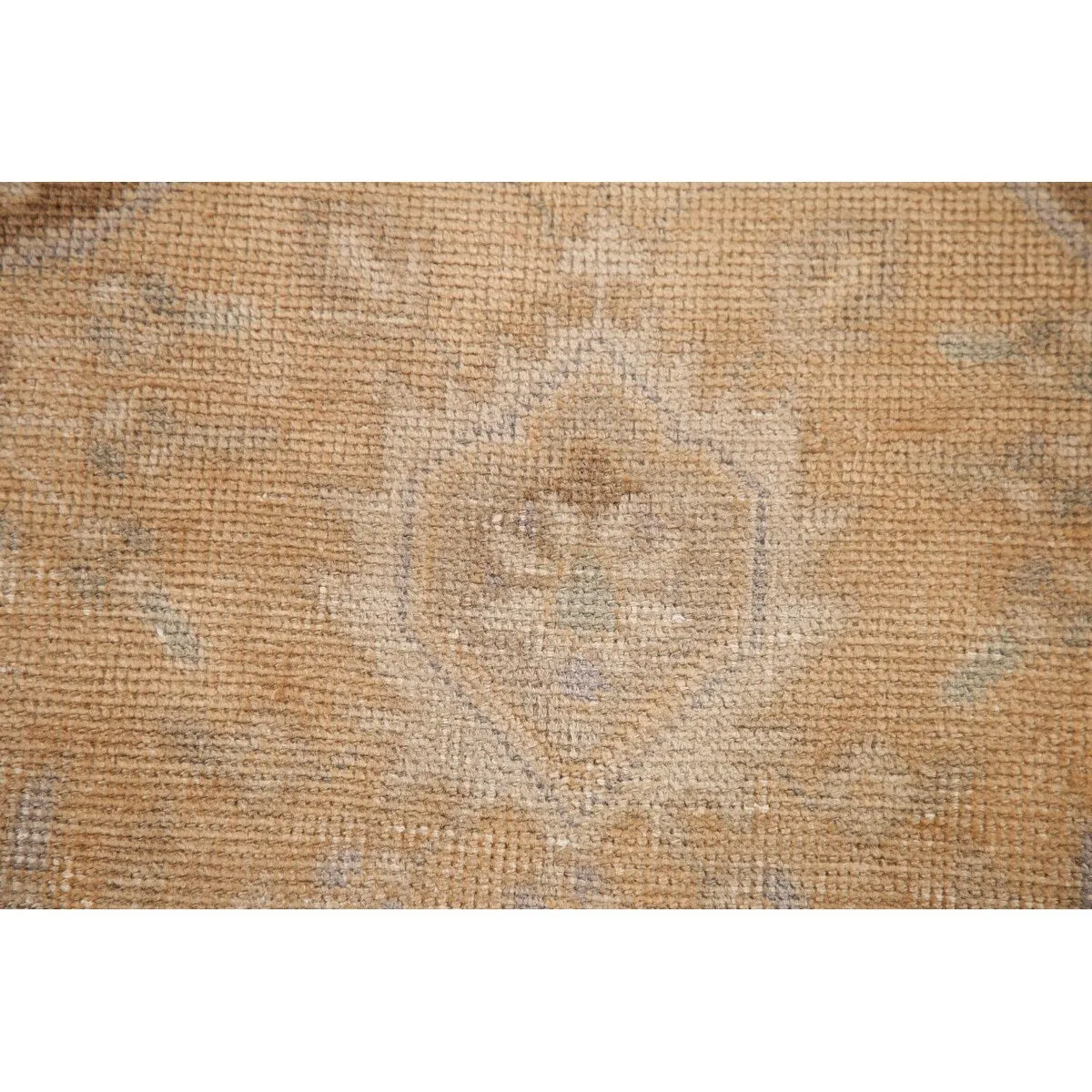 Distressed Tabriz Persian Vintage Foyer Rug Hand-Knotted Wool Carpet - 3'1 x 4'10