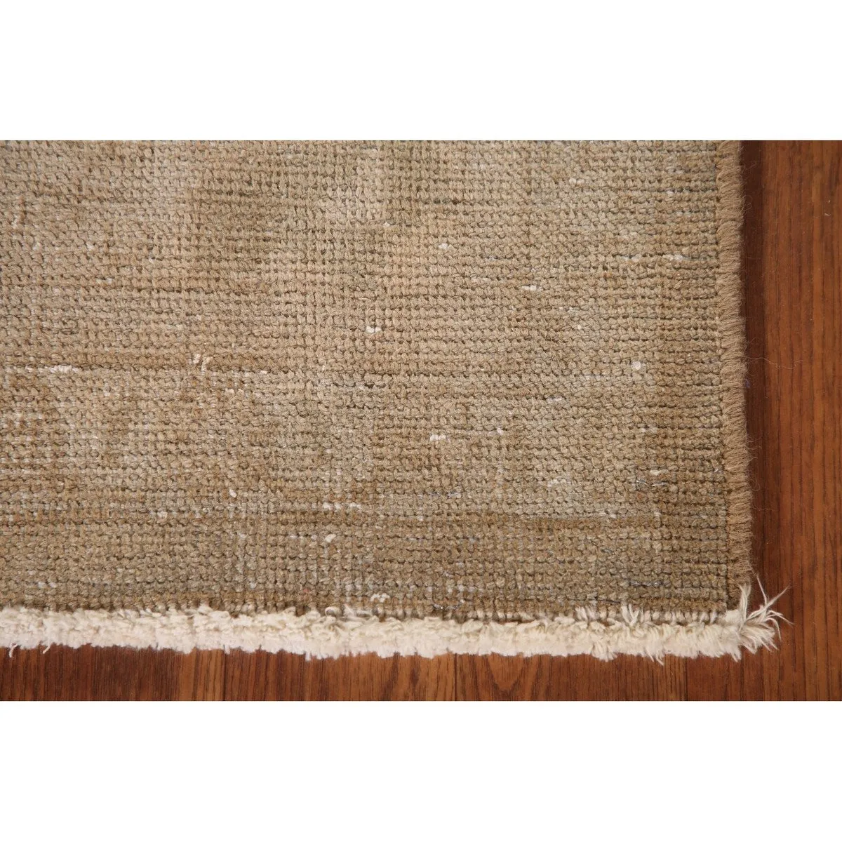 Distressed Tabriz Persian Vintage Hand-Knotted Wool Carpet - 3'1 x 4'9
