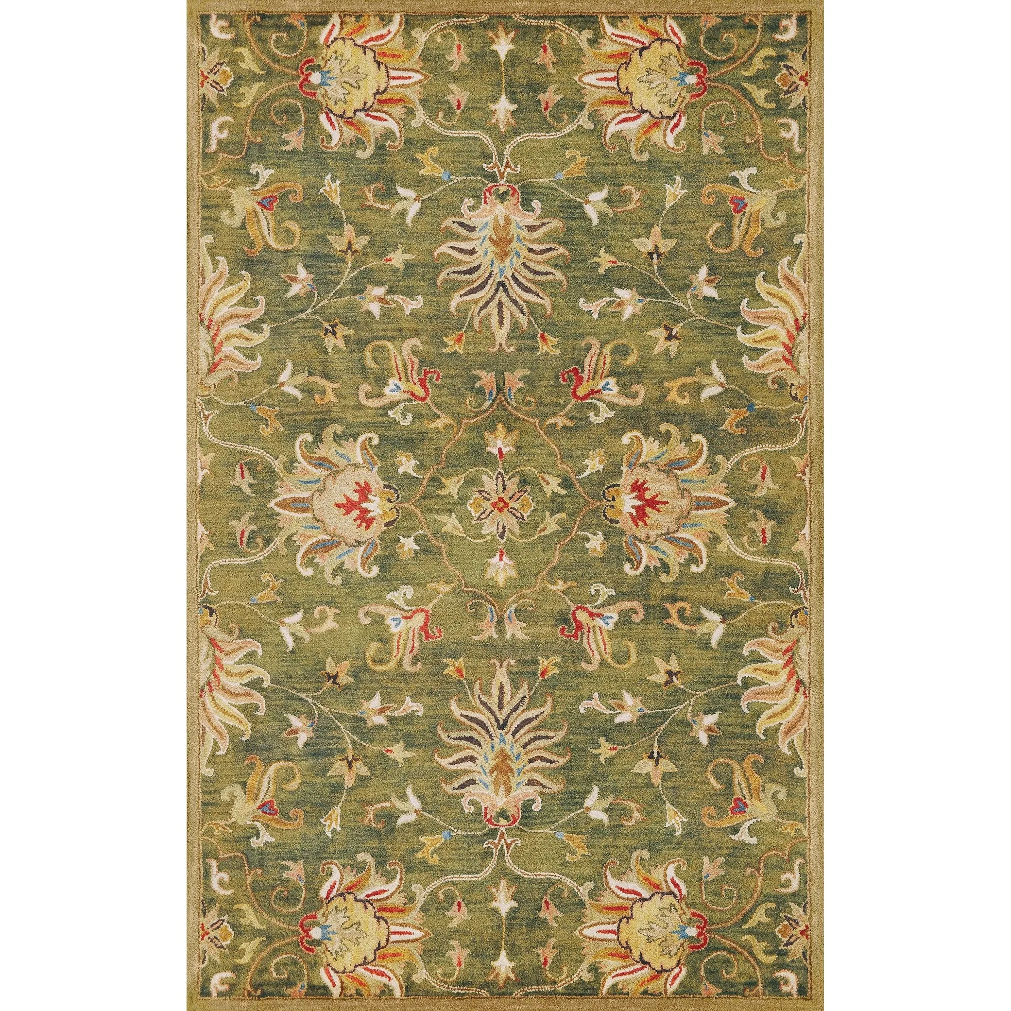 Domani Alexandria Classic Tapestry Hand-tufted Wool Area Rug
