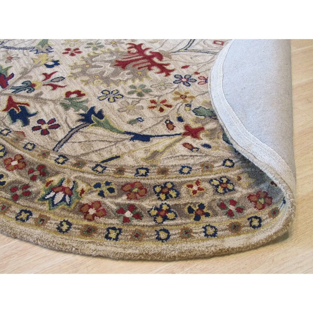 EORC Area Rug for Bedroom and Home Dcor - Handmade Wool Rug Provides