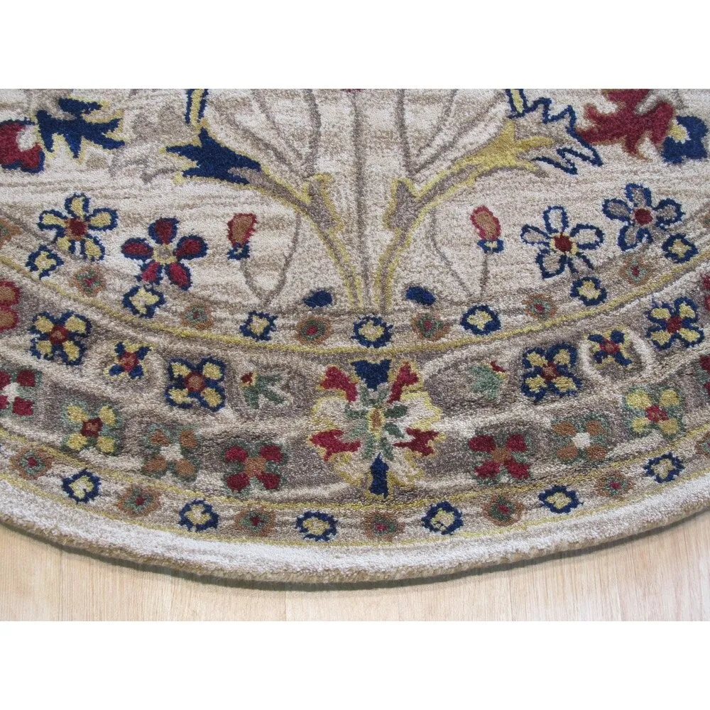 EORC Area Rug for Bedroom and Home Dcor - Handmade Wool Rug Provides
