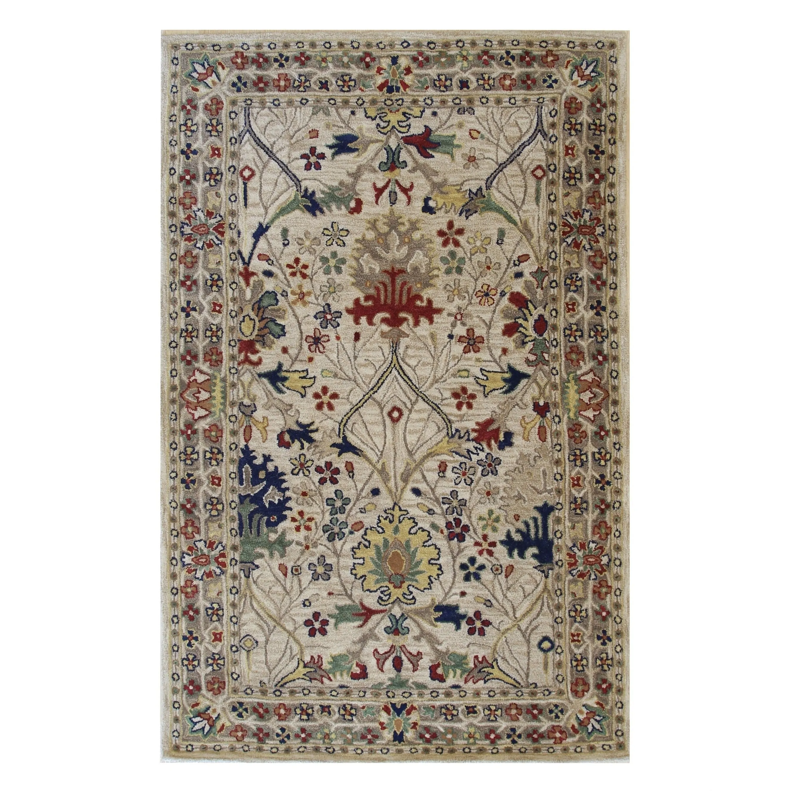EORC Area Rug for Bedroom and Home Dcor - Handmade Wool Rug Provides