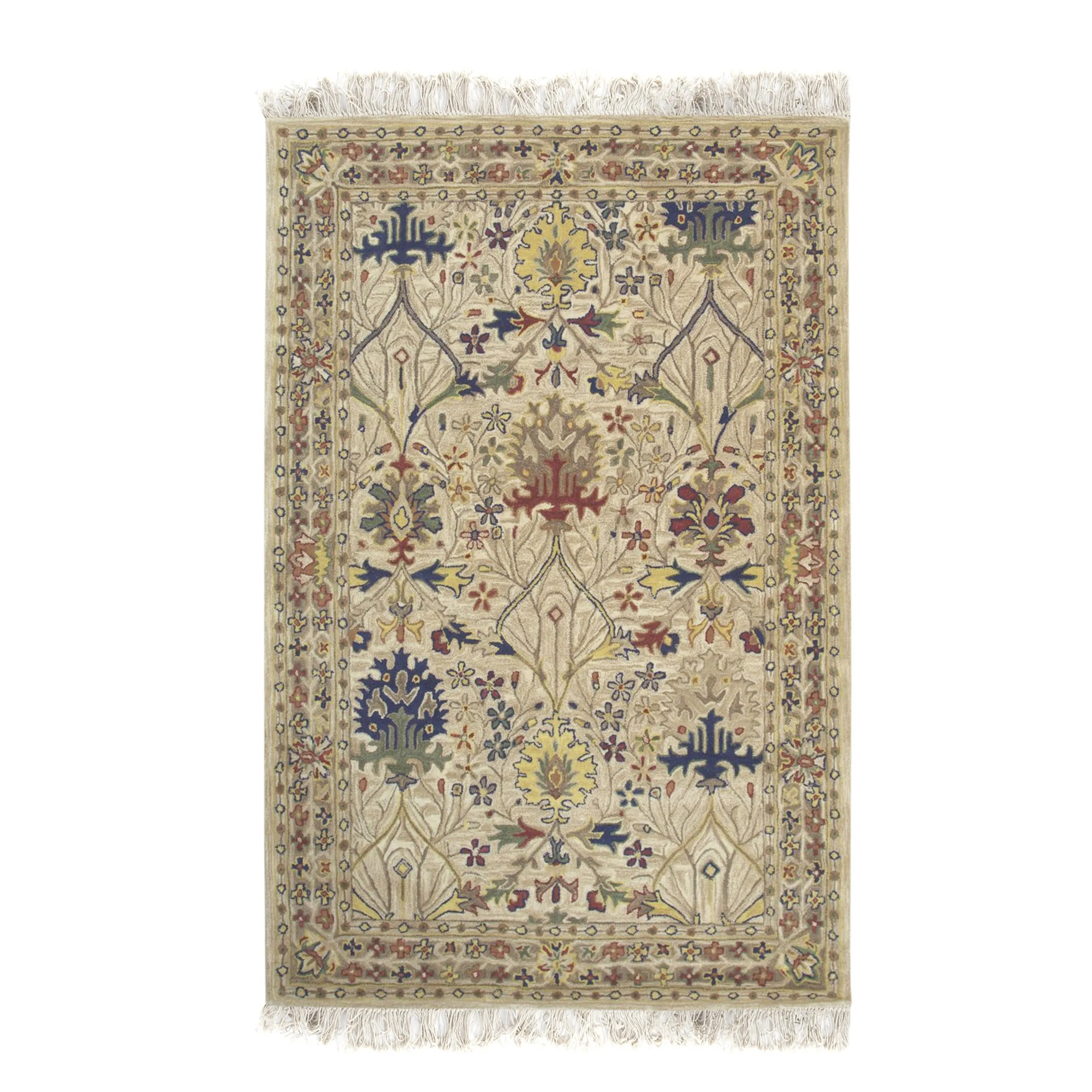 EORC Area Rug for Bedroom and Home Dcor - Handmade Wool Rug Provides