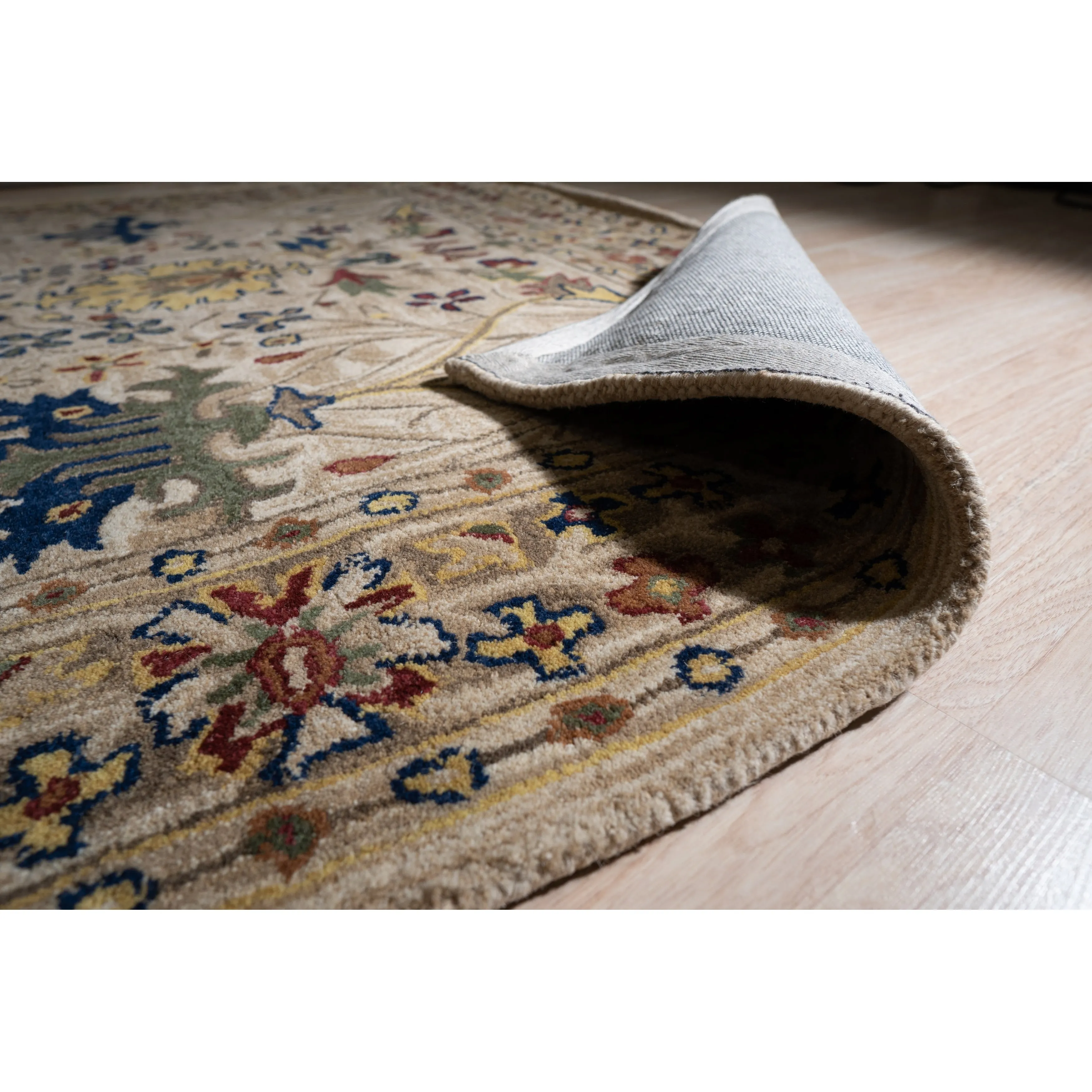 EORC Area Rug for Bedroom and Home Dcor - Handmade Wool Rug Provides