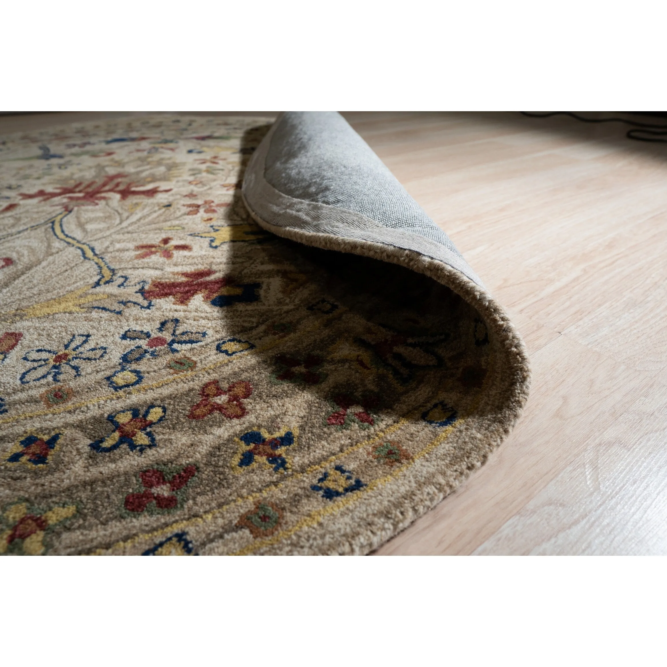 EORC Area Rug for Bedroom and Home Dcor - Handmade Wool Rug Provides