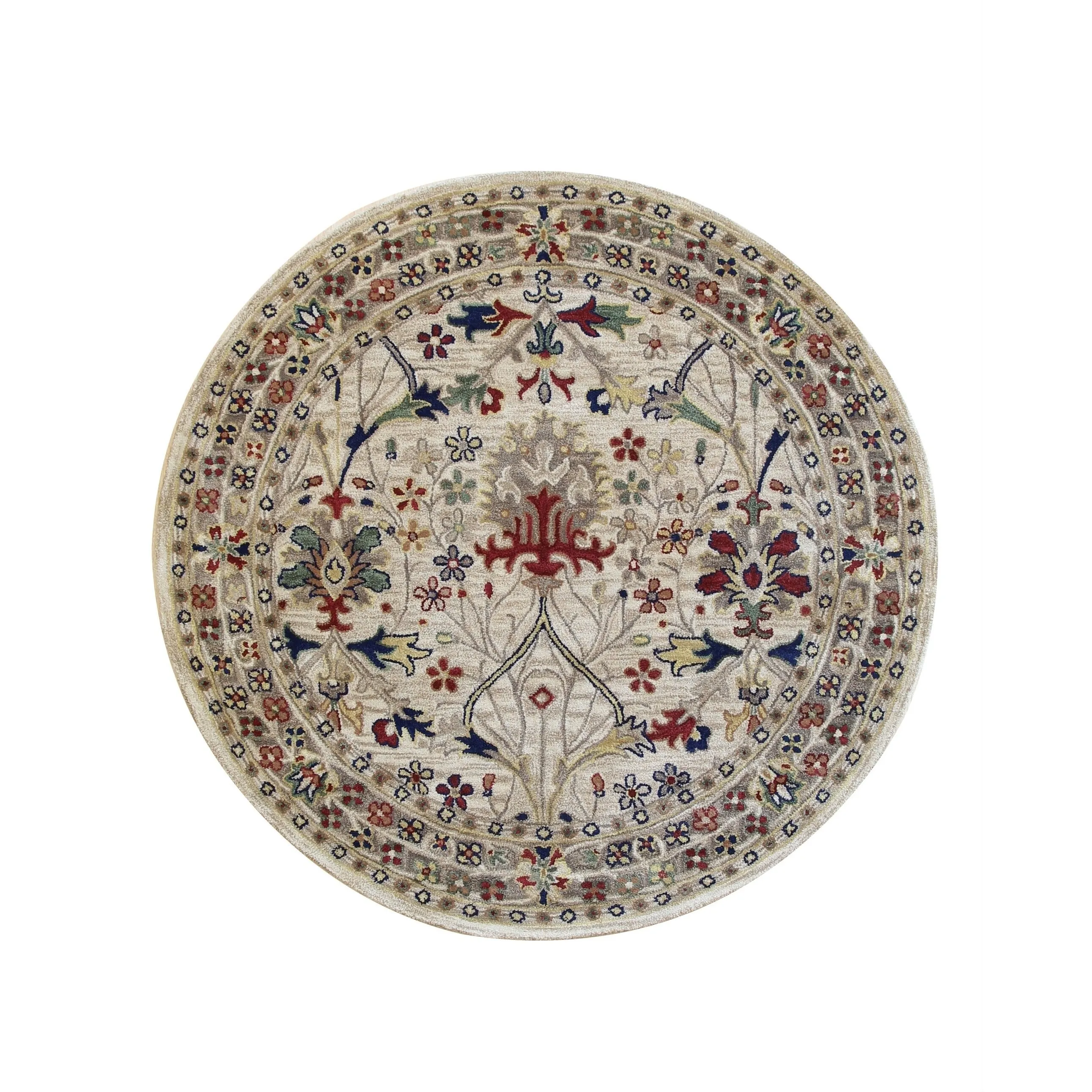 EORC Area Rug for Bedroom and Home Dcor - Handmade Wool Rug Provides