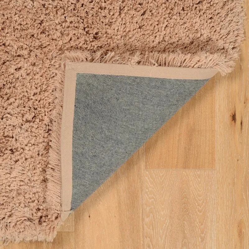 Essence Shag Thick Solid Area Rug
