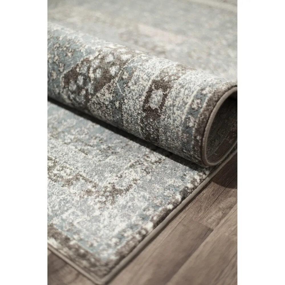 Eternal Grey Vintage Transitional Rug