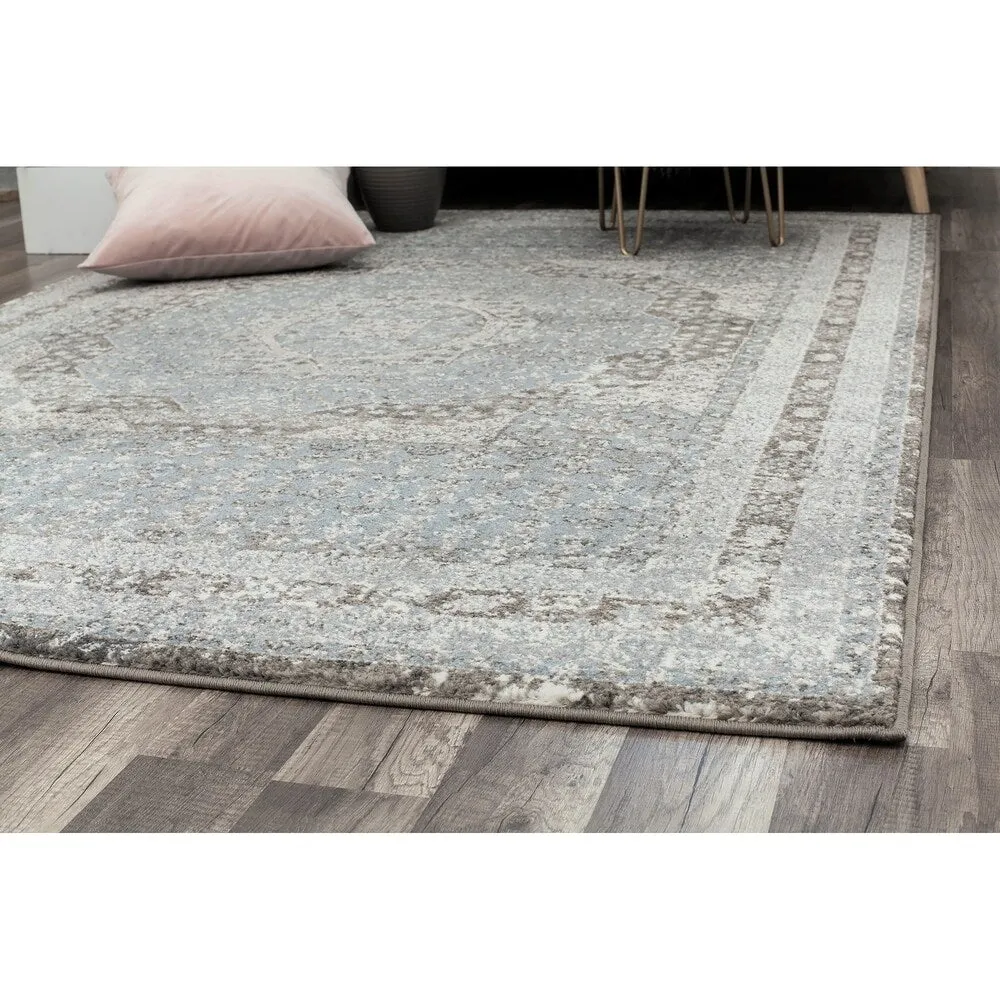 Eternal Grey Vintage Transitional Rug