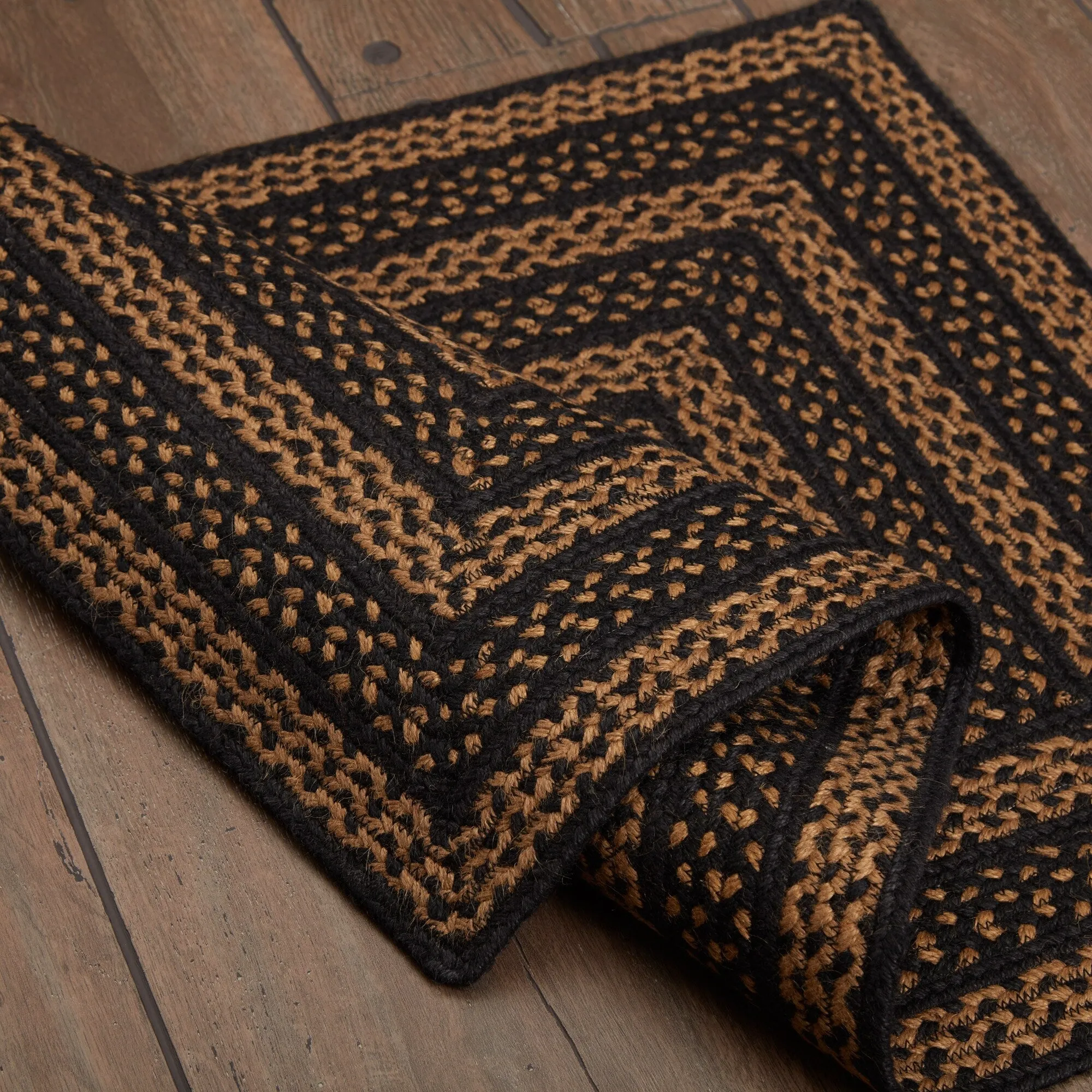 Farmhouse Jute Rug Rect w/ Pad 24x36 - 2' x 3' Rectangle