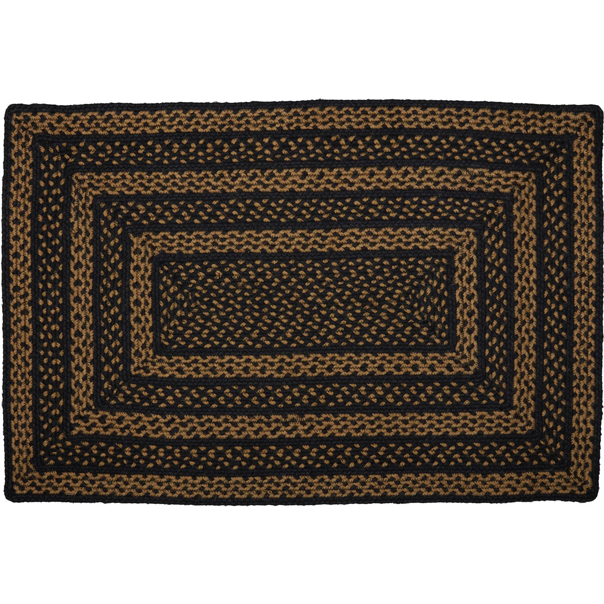 Farmhouse Jute Rug Rect w/ Pad 24x36 - 2' x 3' Rectangle