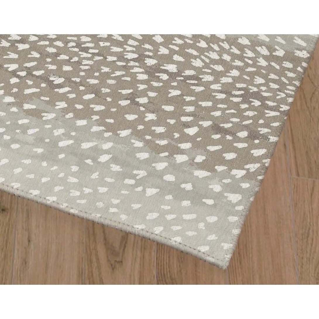 FAWN TAUPE/BROWN Kitchen Mat By Kavka Designs