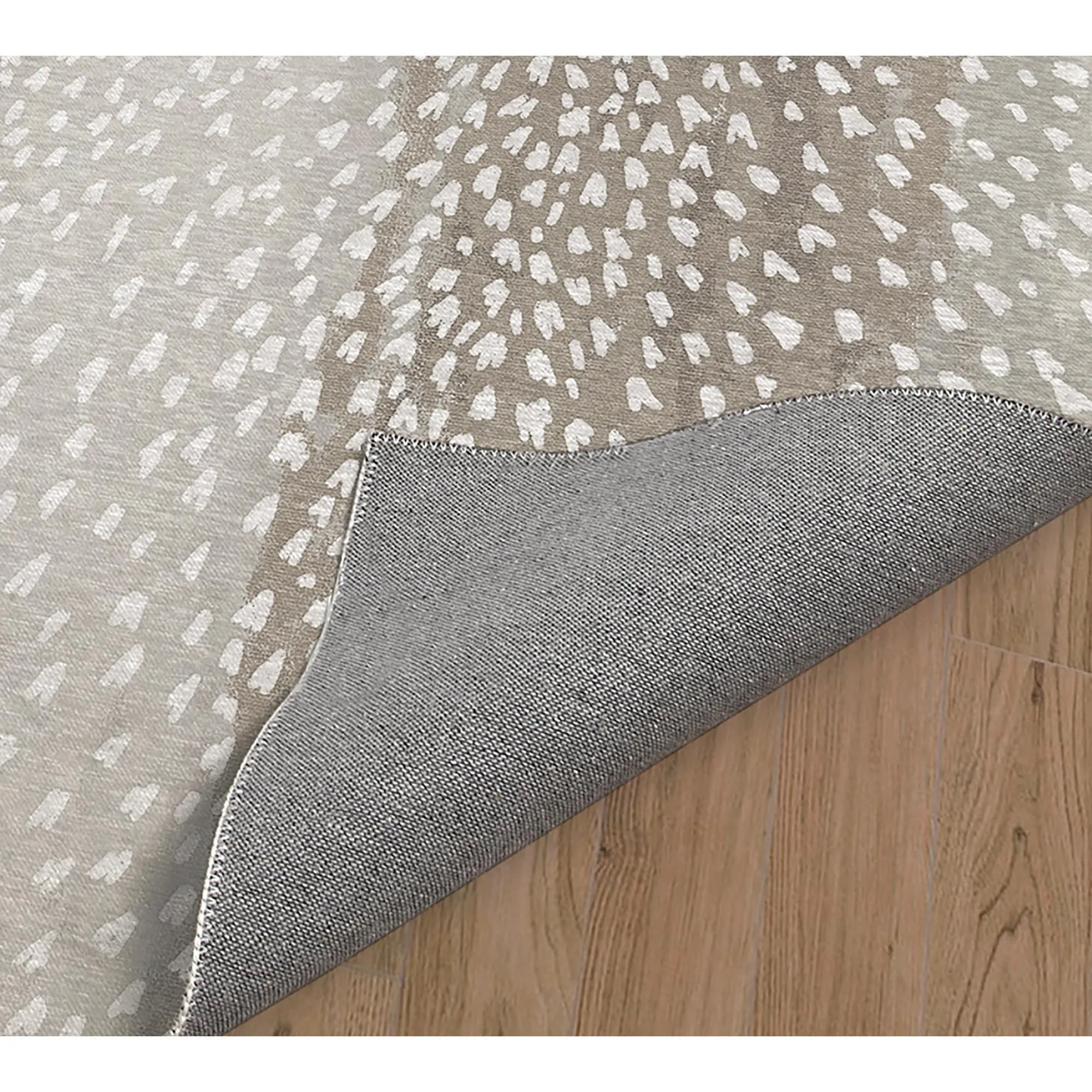 FAWN TAUPE/BROWN Kitchen Mat By Kavka Designs