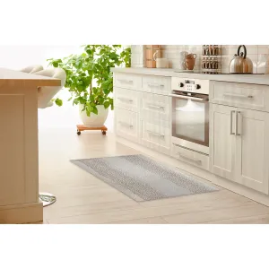 FAWN TAUPE/BROWN Kitchen Mat By Kavka Designs