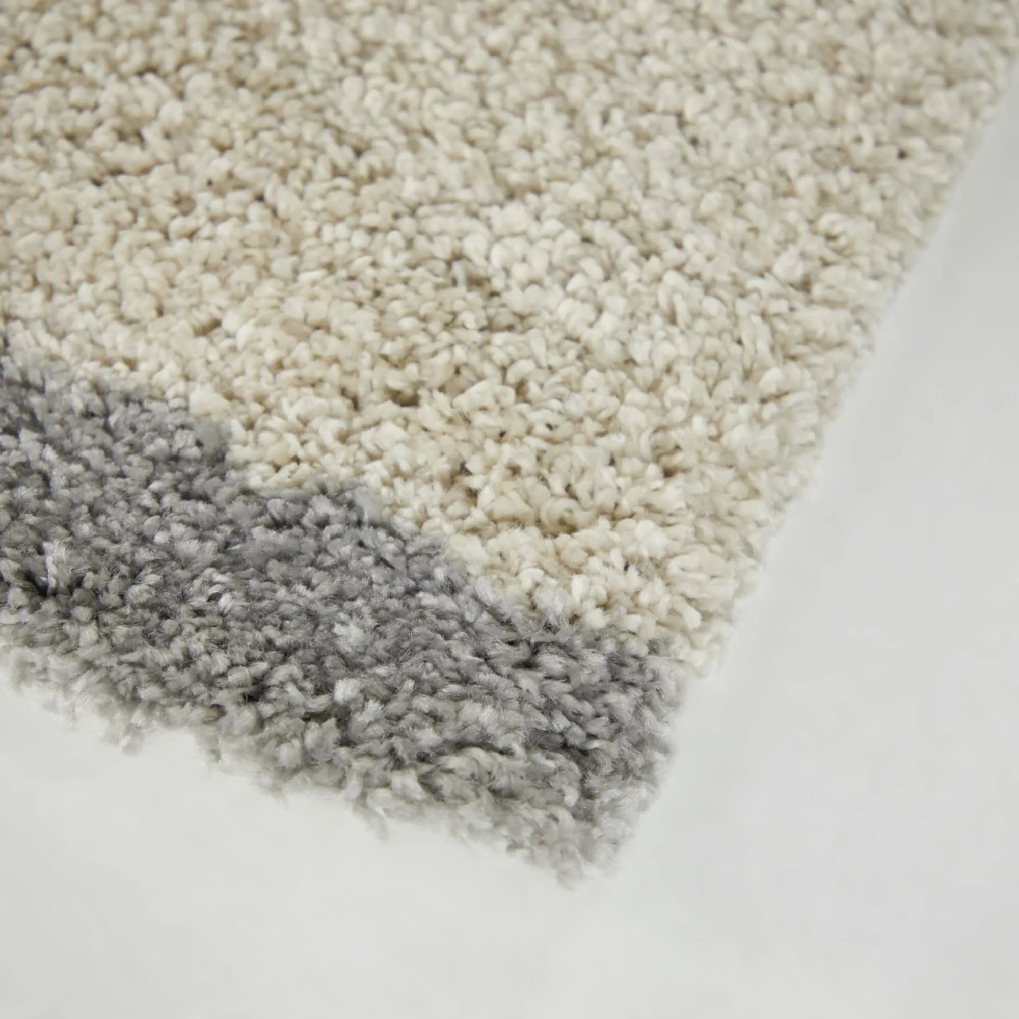 Fortier Modern Geometric Shag Area Rug
