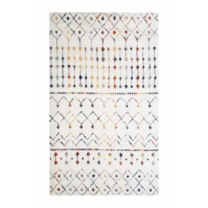 Furnish My Place Moroccan Style Rug - Ivory. Distressed Rug