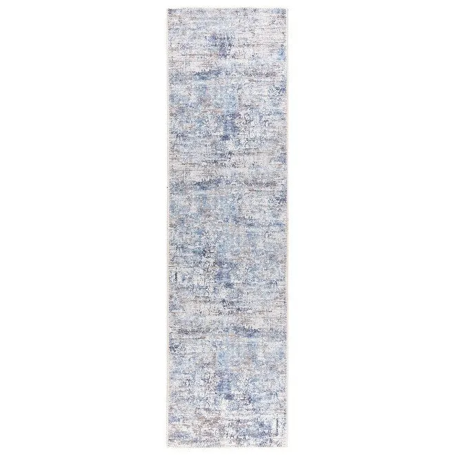 GAD - Machine Washable - Spatter Transitional Print Area Rug - 5'3 X 7'6