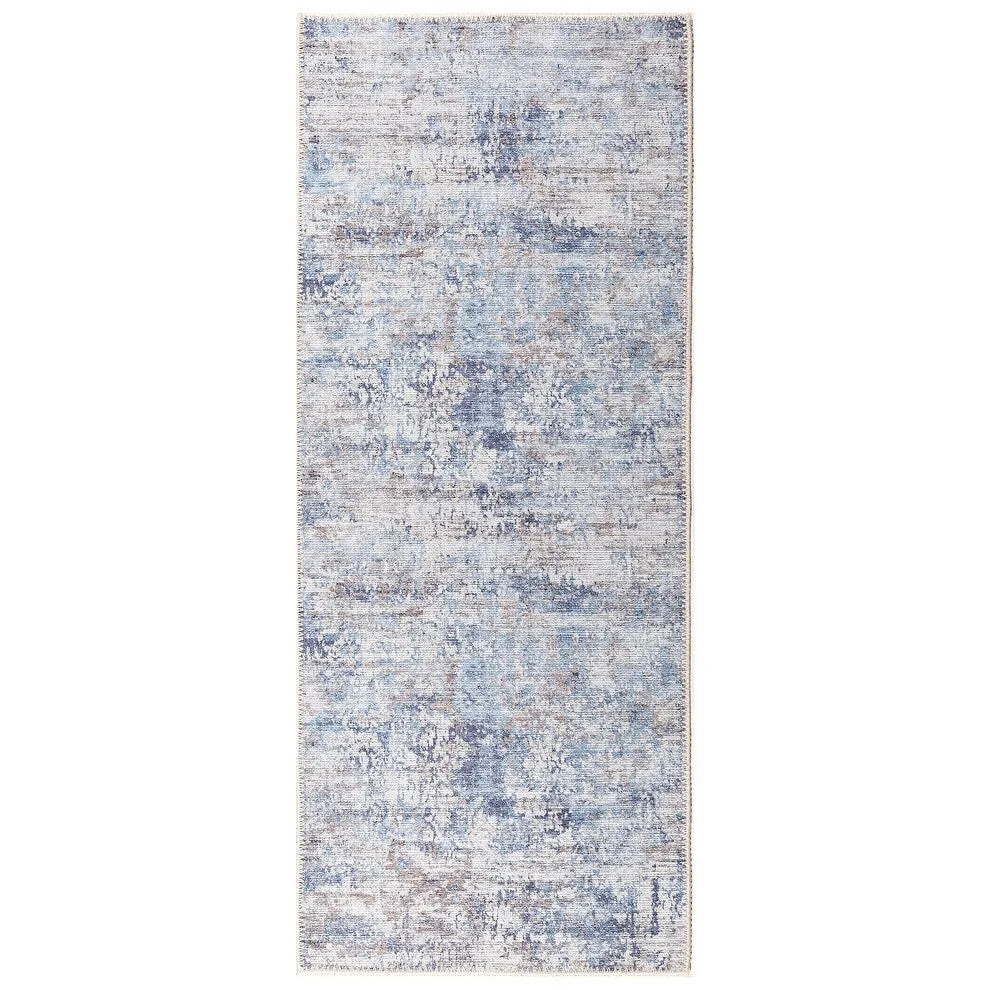 GAD - Machine Washable - Spatter Transitional Print Area Rug - 5'3 X 7'6